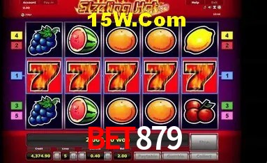 Tela de boas-vindas e lobby de jogos do aplicativo BET879